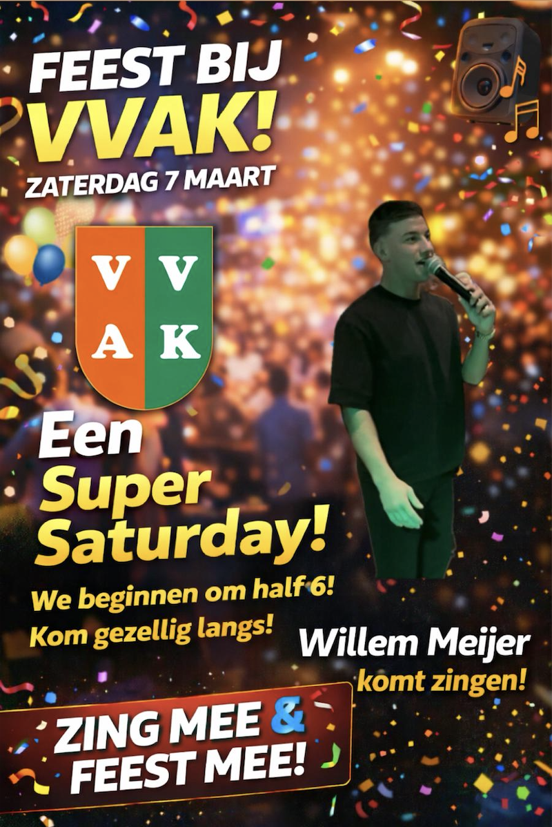Super Saturday zaterdag 7 maart